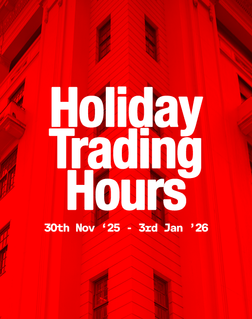Holiday '25 Trading Hours