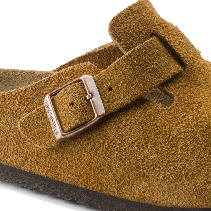 Boston SFB Mink Suede Leather Birkenstock