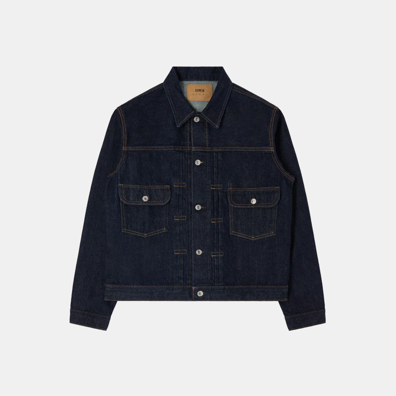Denim Jacket Blue Rinsed
