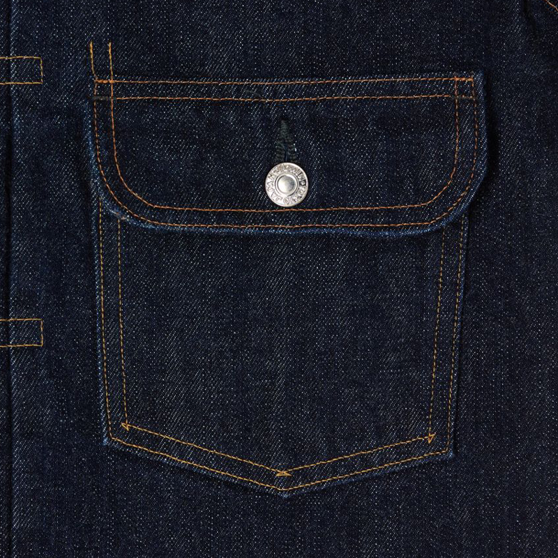 Denim Jacket Blue Rinsed