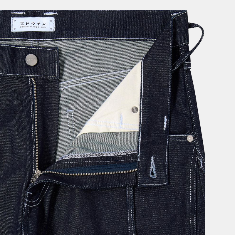 Panelled Belted Tyrell Pant Blue