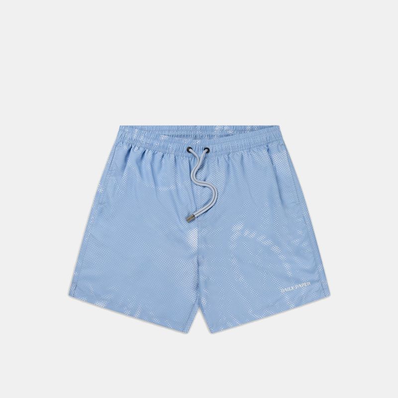 Braids Swim Shorts Blue