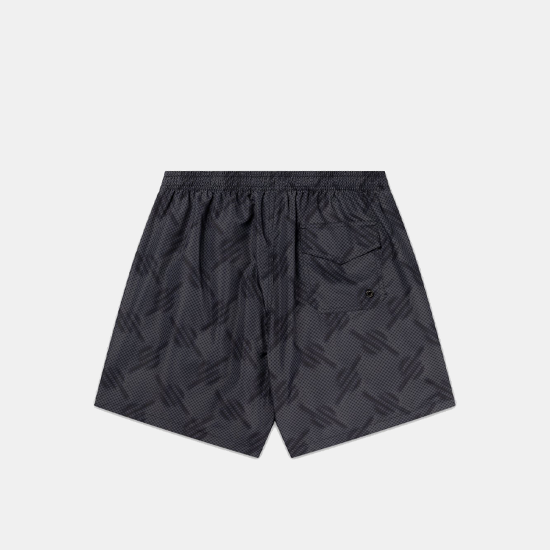 Dotted Swim Shorts Black