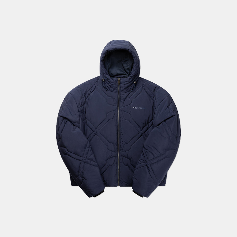 Spear Puffer Jacket White