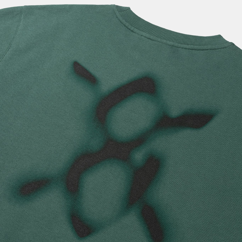 Shield Focus Crew Dark Green