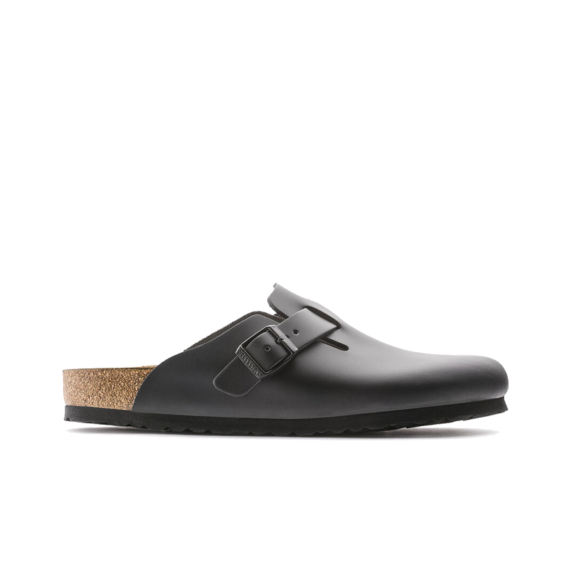 Boston Black Natural Leather