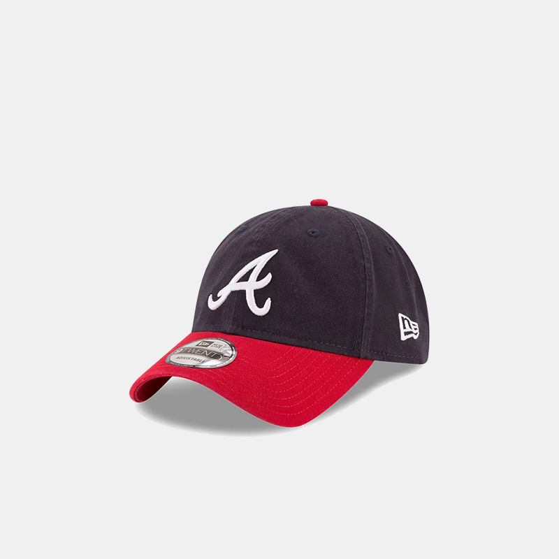 Atlanta Braves MLB Core Classic Navy and Red 9TWENTY Adjustable Cap