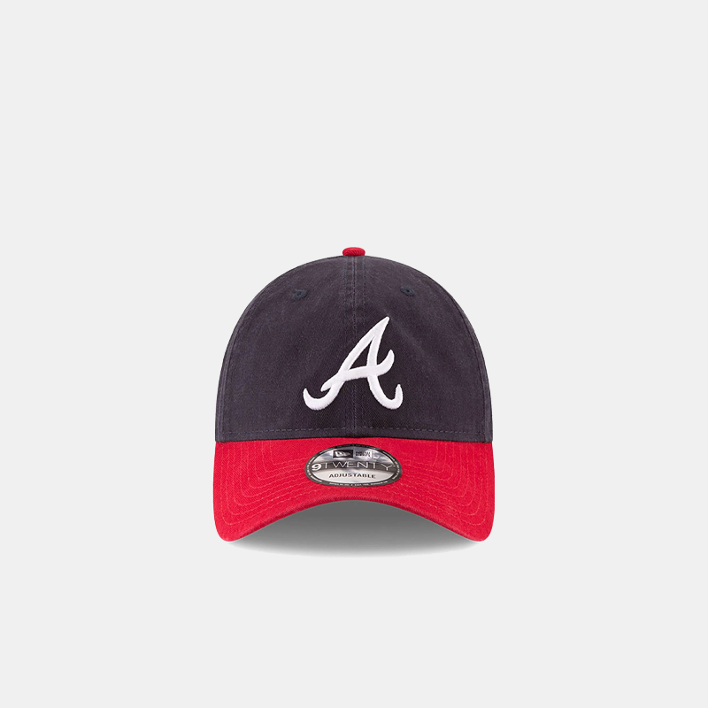 Atlanta Braves MLB Core Classic Navy and Red 9TWENTY Adjustable Cap
