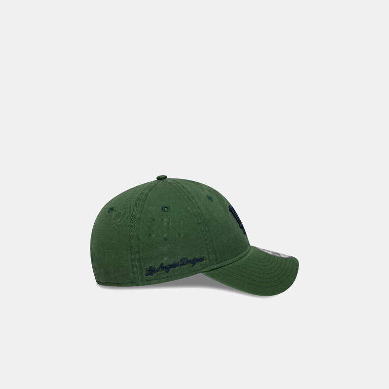 LA Dodgers MLB Washed Script Dark Green 9TWENTY Cap