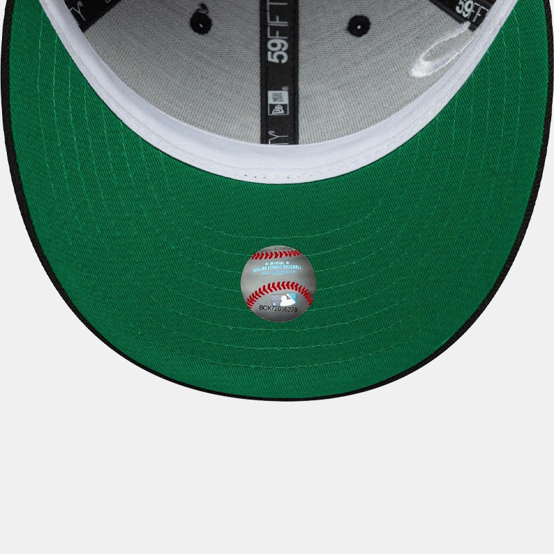 Colorado Rockies MLB Est Script Black Low Profile 59FIFTY Fitted Cap