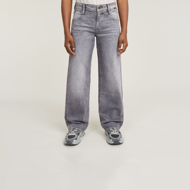 Judee Loose Jeans Faded Grey (B)