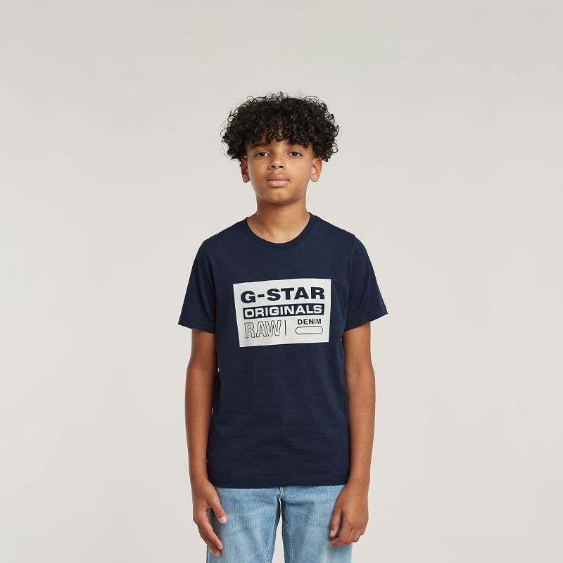 Regular Logo T-Shirt Blue (B)