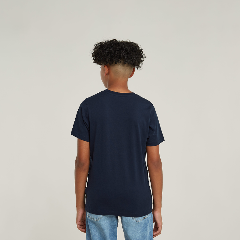 Regular Logo T-Shirt Blue (B)