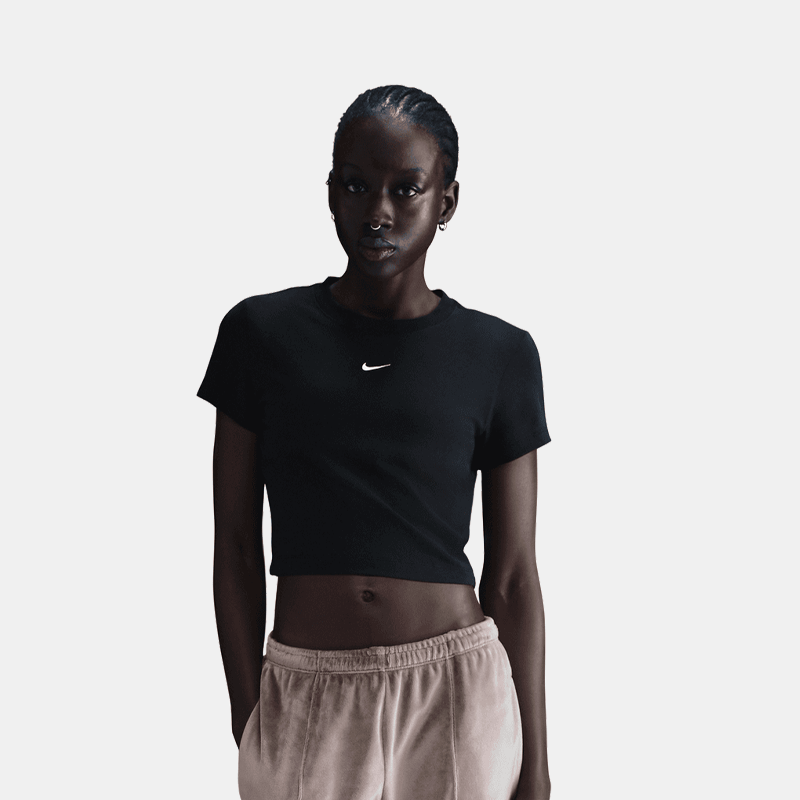 Chill Knit Crop T-Shirt (W)