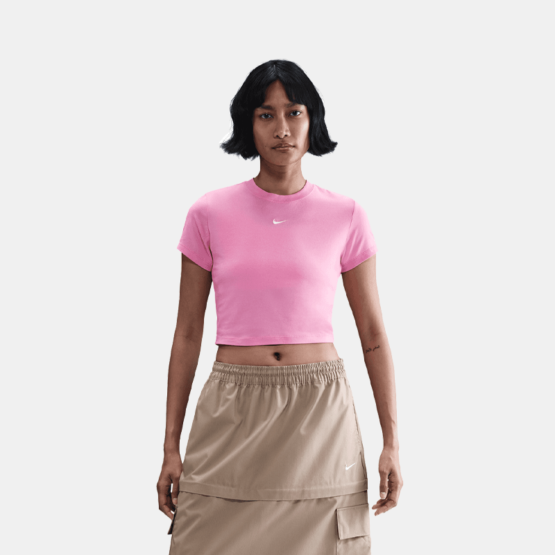 Chill Knit Crop T-Shirt (W)