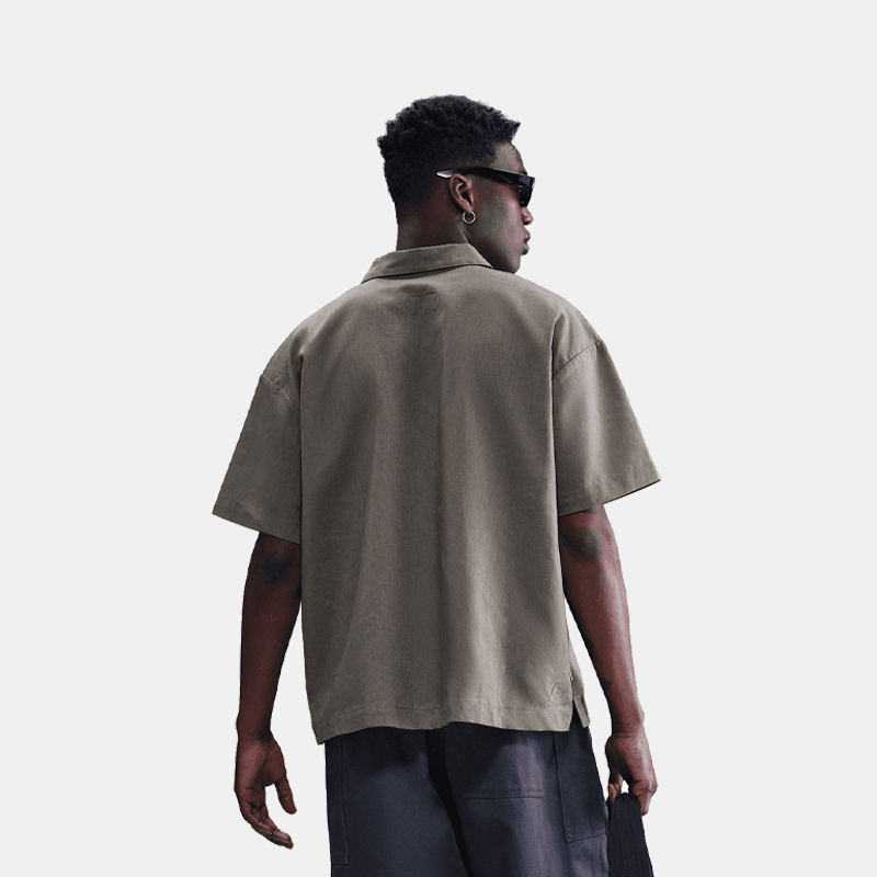 Sashiko Linen Shirt