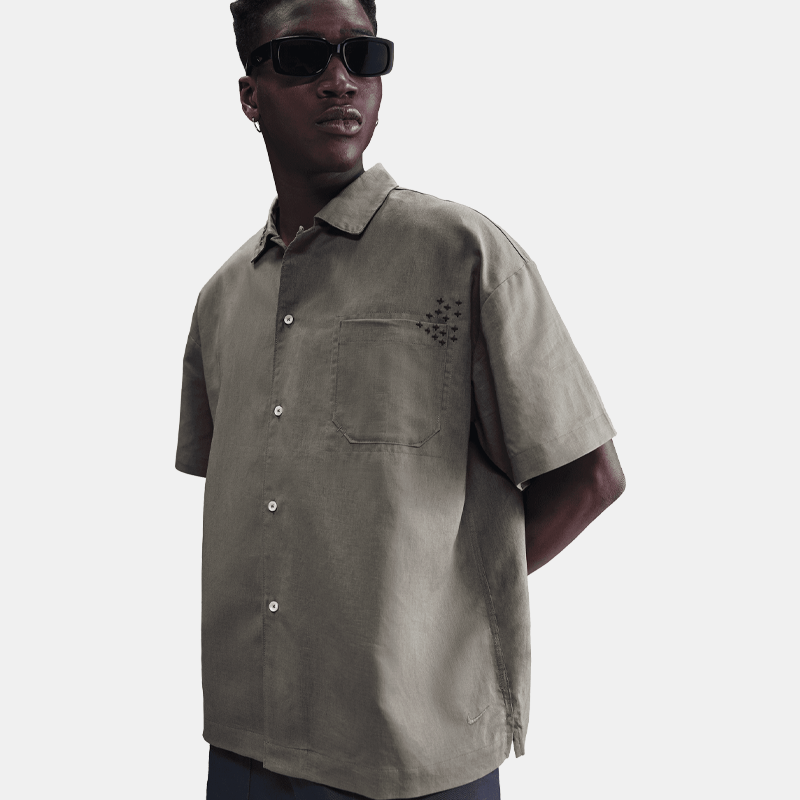 Sashiko Linen Shirt