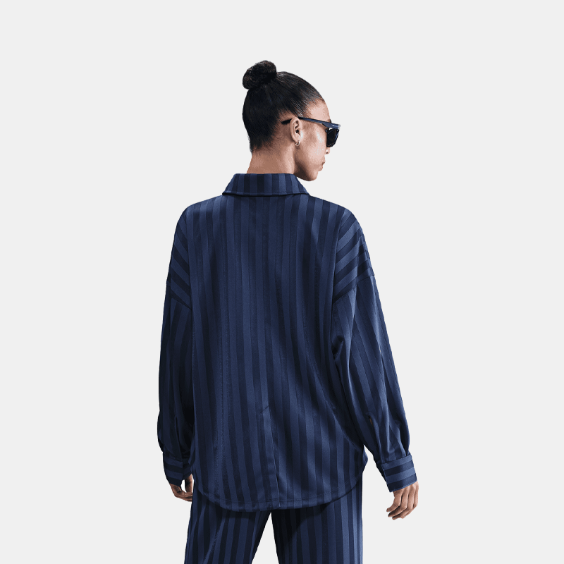 Jacquard Stripe Buttondown Shirt (W)