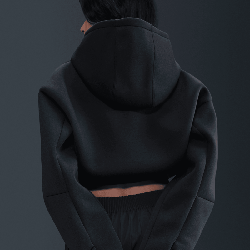 Hooded Full Zip Jacket (W)