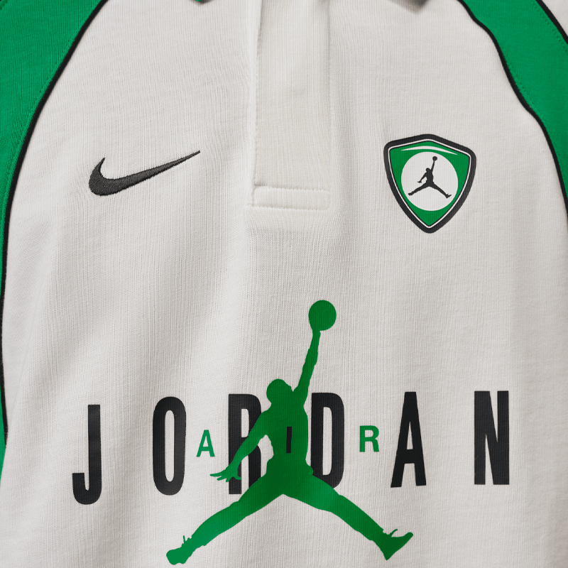 JORDAN FLIGHT JERSEY LS POLO