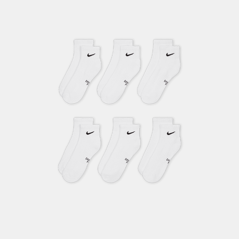 NIKE KIDS EVERYDAY ANKLE CREW 6P