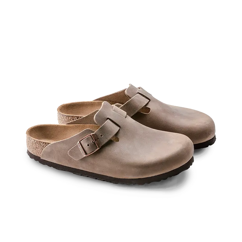 Boston Oiled Leather Birkenstock