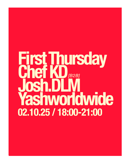 First Thursday: Oct 2025
