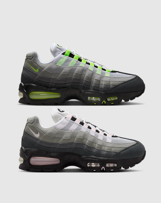 AIR MAX 95 “PINK FOAM” & “NEON”