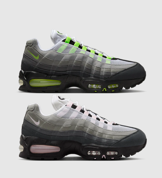 AIR MAX 95 “PINK FOAM” & “NEON”