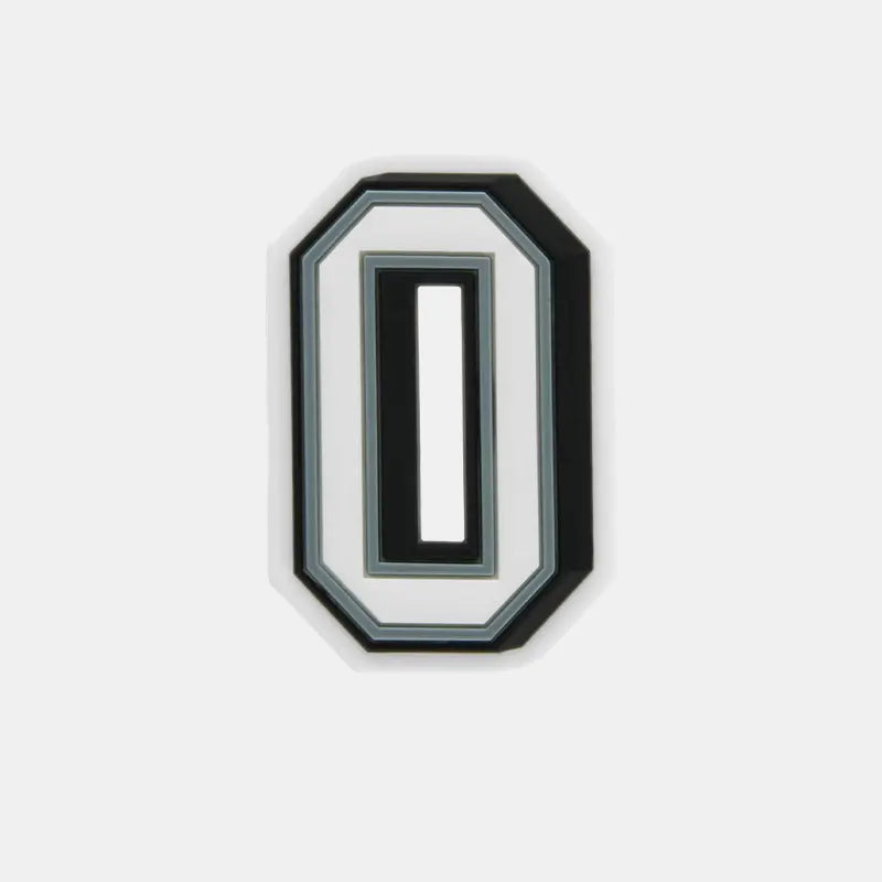 Jibbitz B W Number 0 Lemkus Lemkus