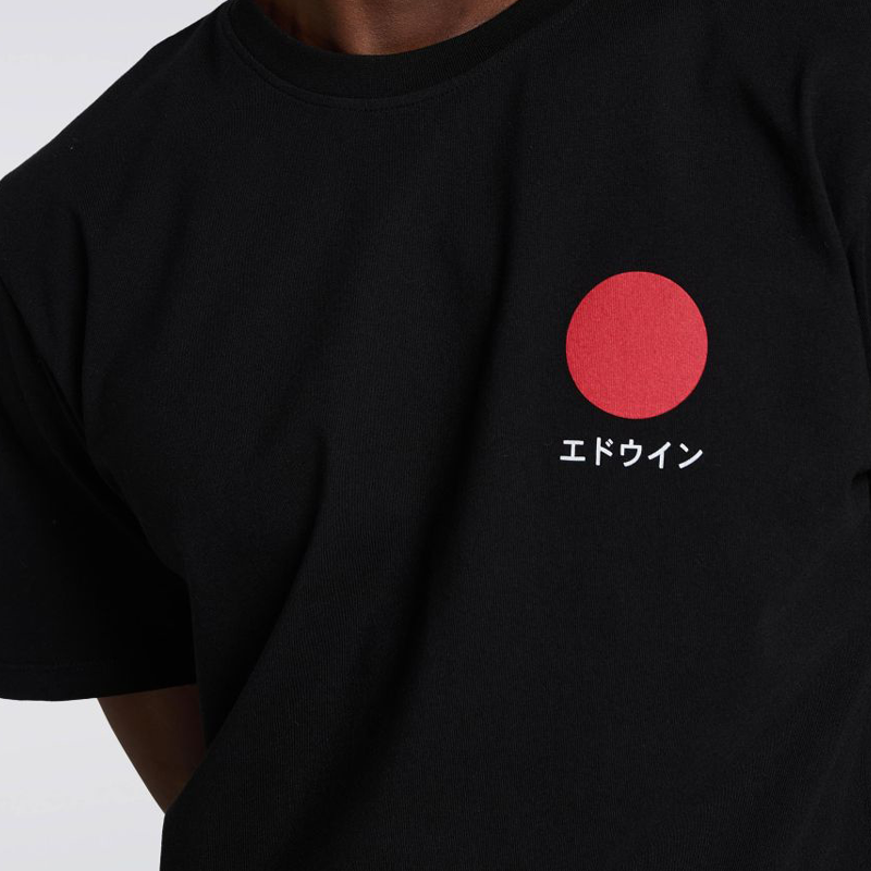 Japanese Sun T-Shirt Black