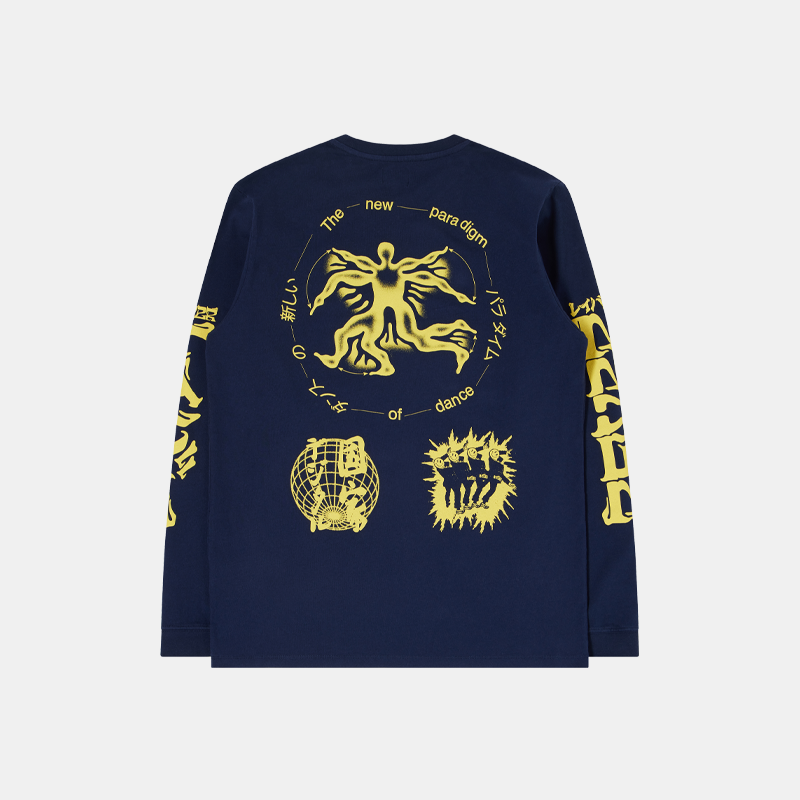 New Paradigm L/S T-Shirt Blue