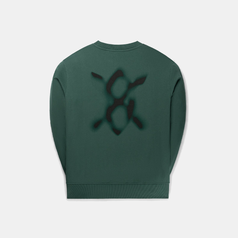 Shield Focus Crew Dark Green