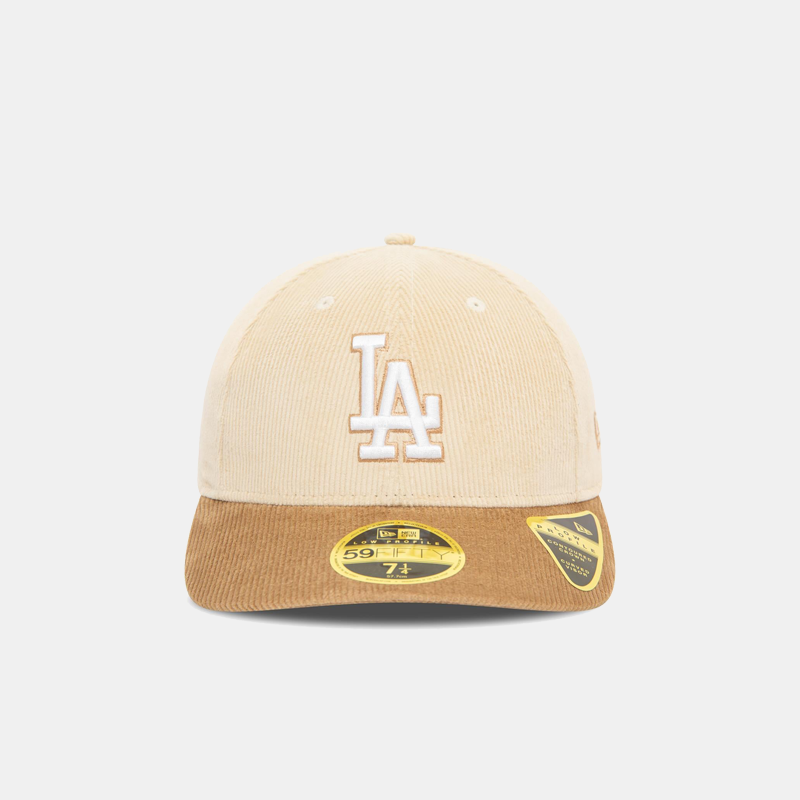 59Fifty Cord Los Angeles Dodges Stone