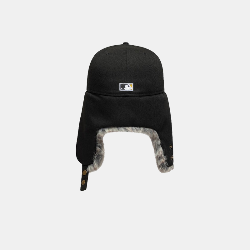 New Era NY Yankees 59FIFTY Winter Dog Ear Fitted Cap