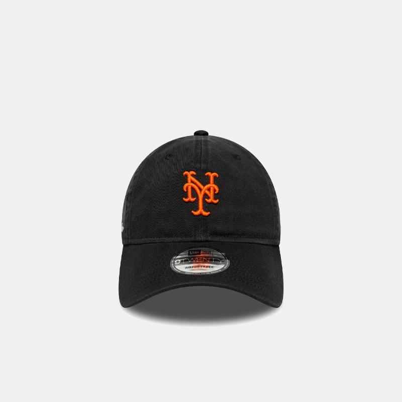New York Mets MLB Washed Script Black 9TWENTY Cap