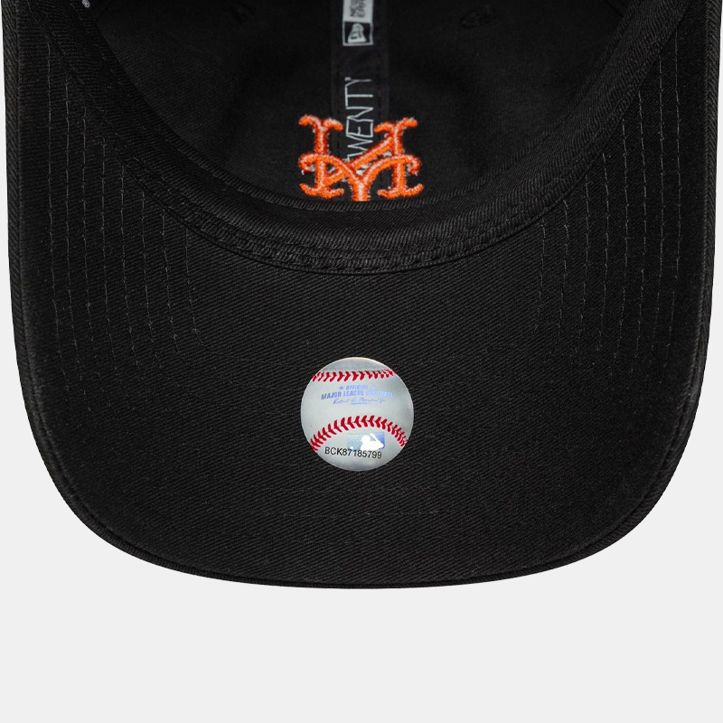 New York Mets MLB Washed Script Black 9TWENTY Cap