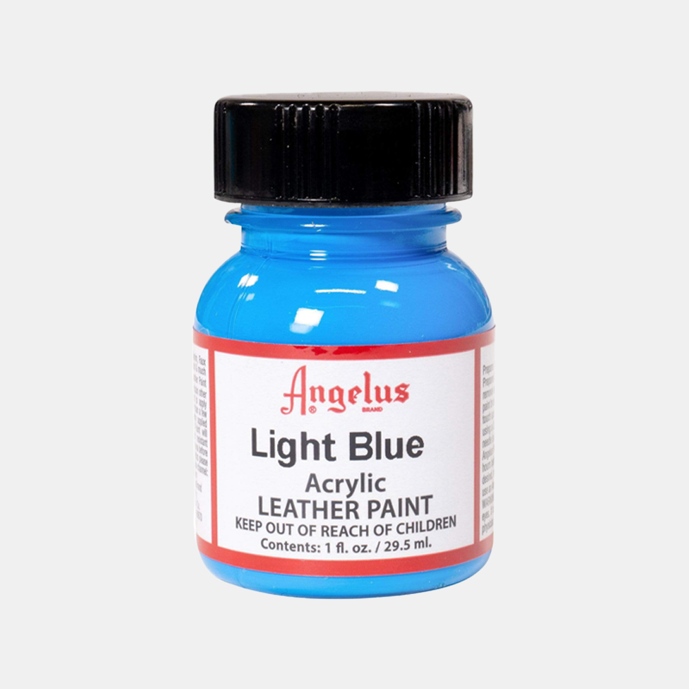 Leather Paint Light Blue