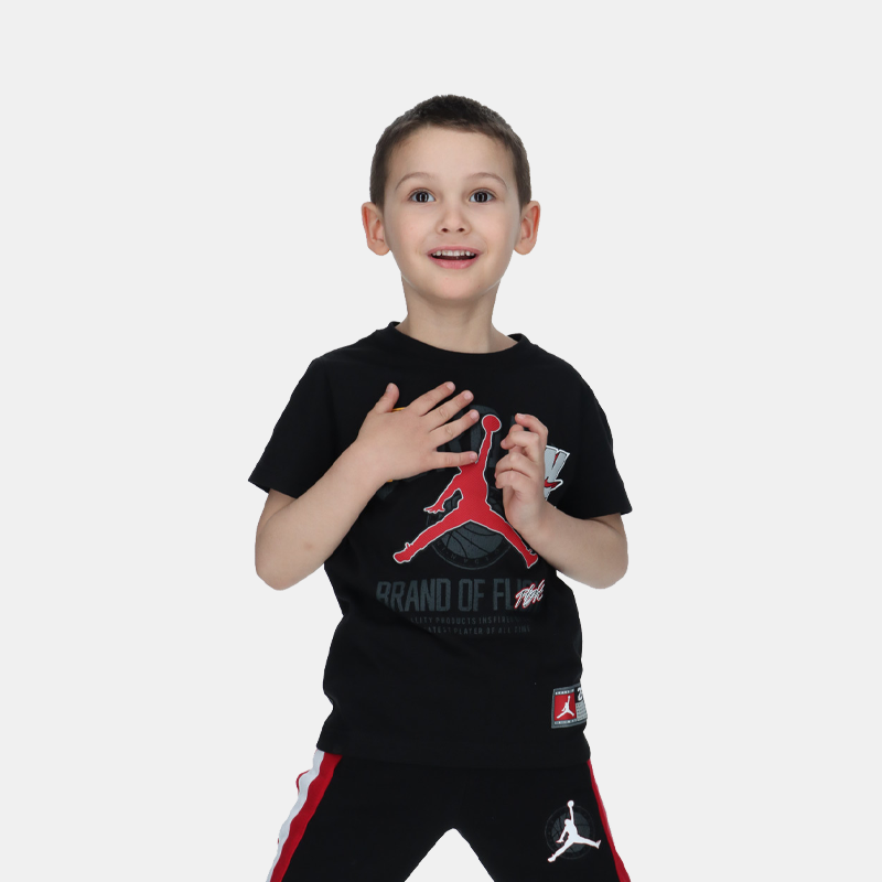 Jordan Logo T-Shirt (Toddler) Gym Red / 2T (Toddler)