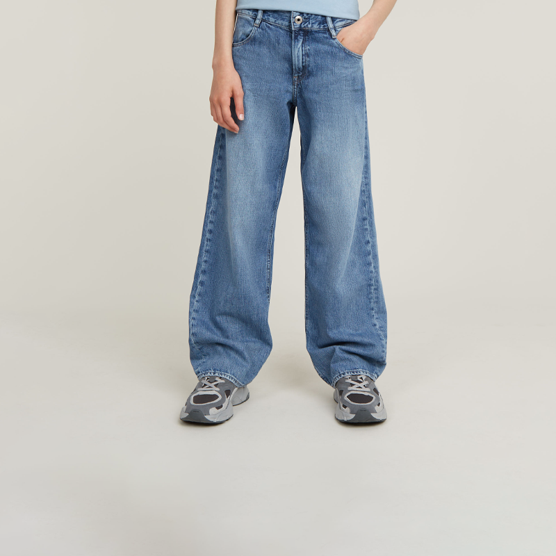 Judee Loose Jeans Faded Waterfront (B)