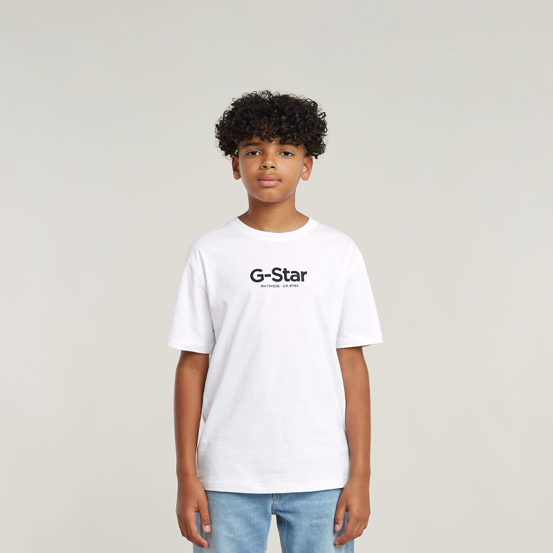 Loose Logo T-Shirt White (B)