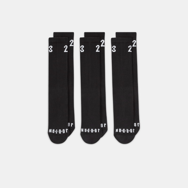 JORDAN ESSENTIAL CREW SOCKS 3-PACK