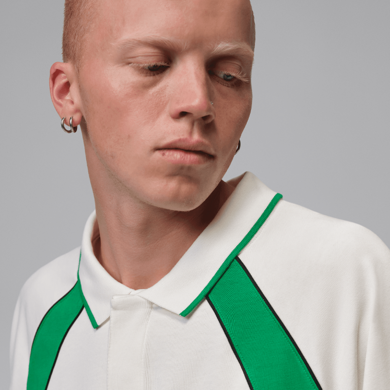 JORDAN FLIGHT JERSEY LS POLO