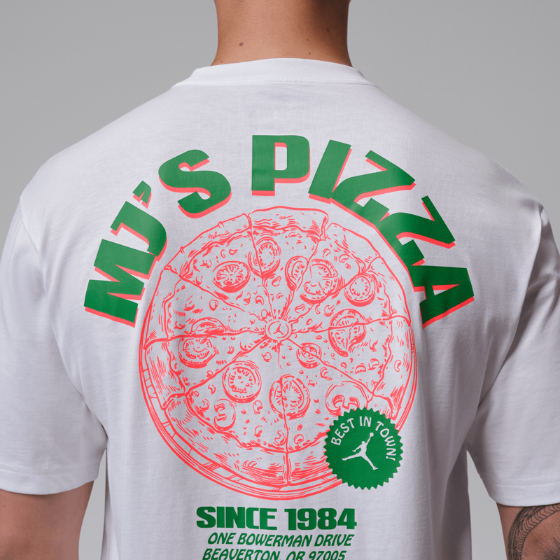 JORDAN NC PIZZA GFX SS TOP