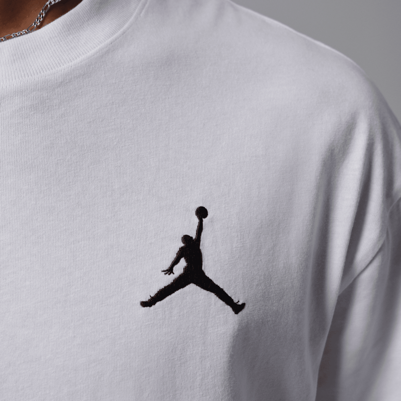 JORDAN EMBROIDERED JUMPMAN SS TOP