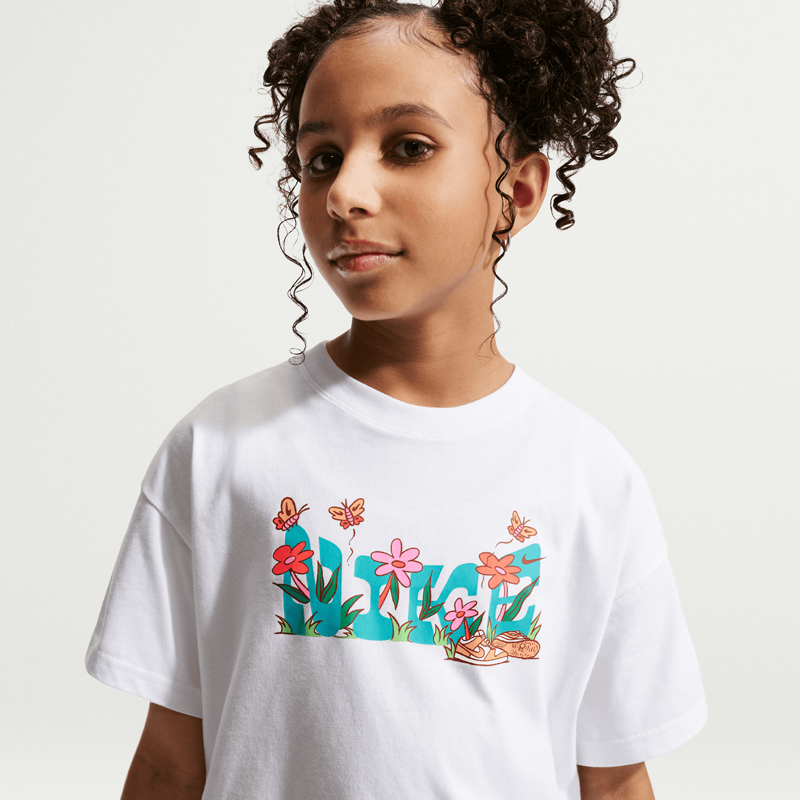 NIKE NSW BOXY CAMP TEE (G)