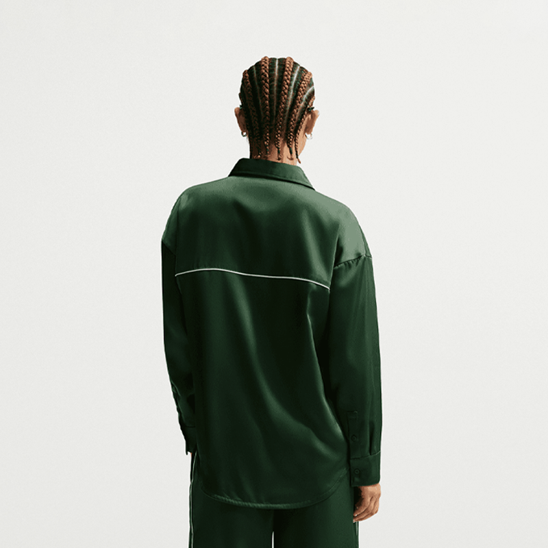 Nsw Oversized Satin Long sleeve Shirt (W)