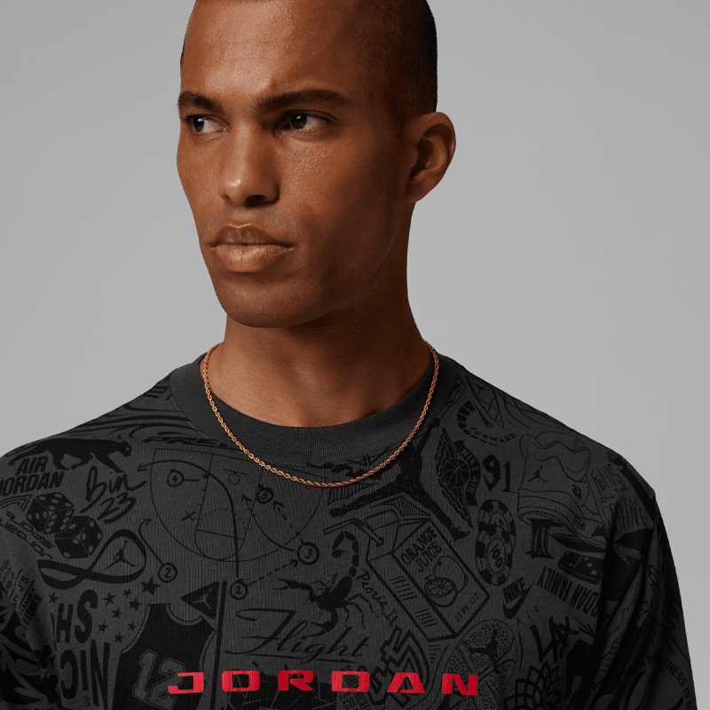 JORDAN M J BRK LSR GFX SS CREW