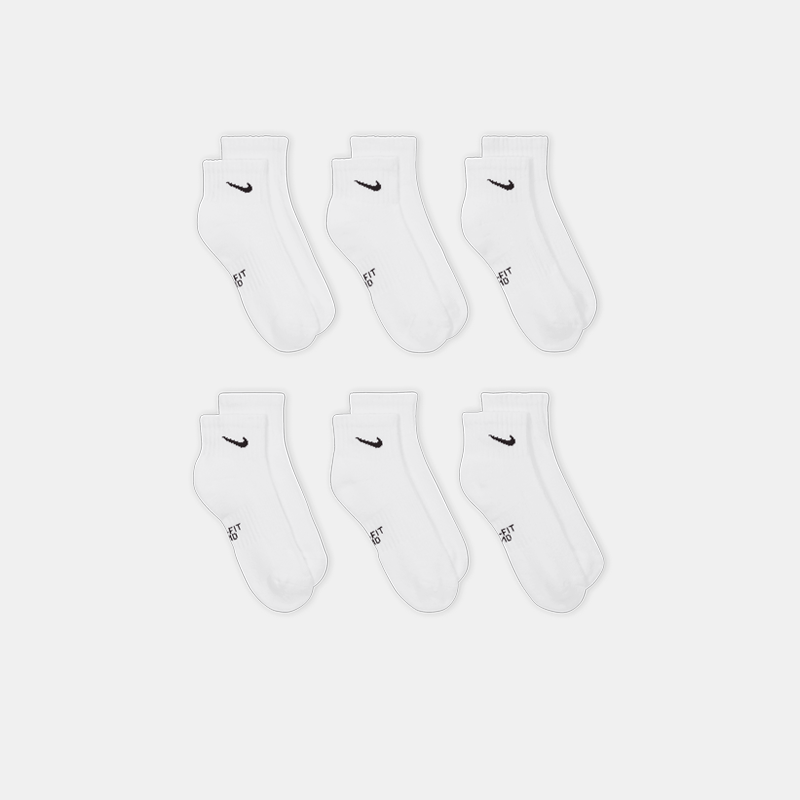 NIKE KIDS EVERYDAY ANKLE CREW 6P