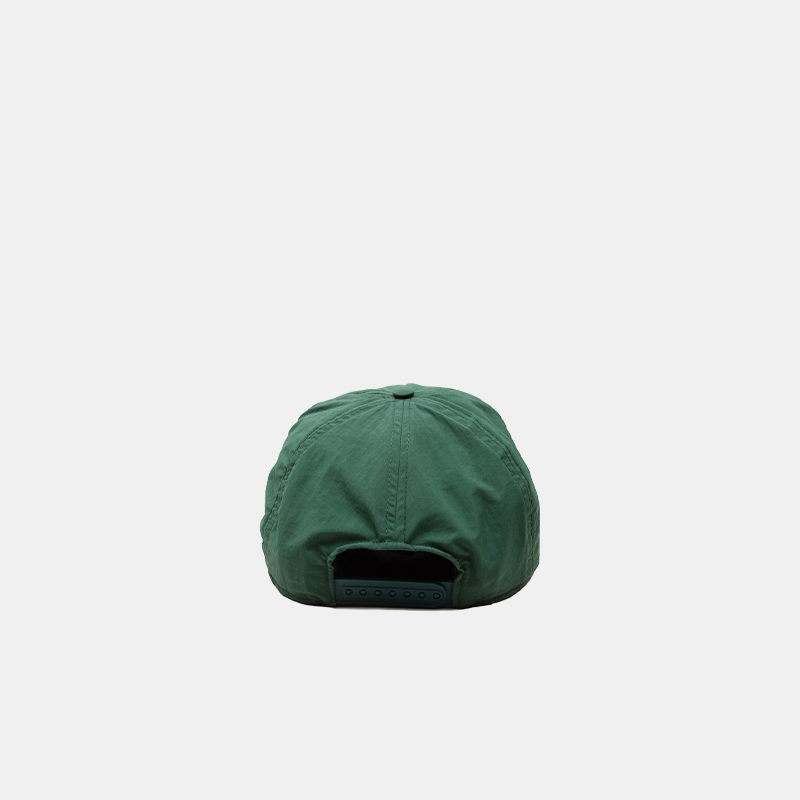 5 Panel Peak Cap Green